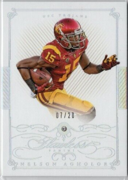 2015 Panini National Treasures Nelson Agholor Flawless Diamond RC (07/02)