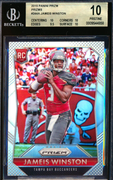 2015 Panini Prizm Jameis Winston RC Silver Refractor