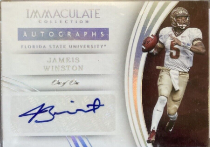 2016 Panini Immaculate Jameis Winston Collegiate AUTO 1/1