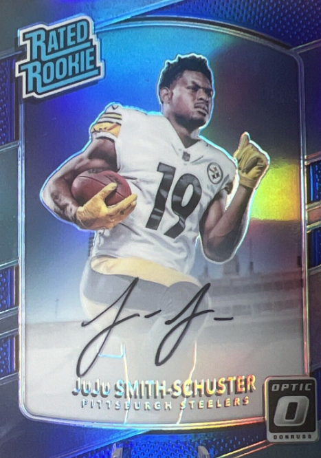 2017 Donruss Optic Juju Smith-Schuster Rated Rookie Auto