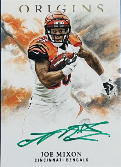 2017 Panini Origins Joe Mixon Bengals Rookie Auto Card #RA-JM; Mint