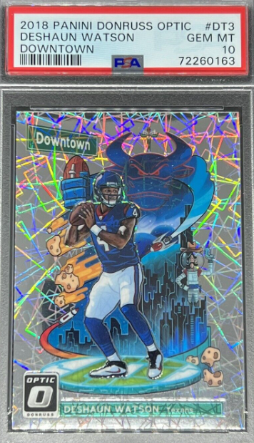 2018 Panini Donruss Optic Deshaun Watson Downtown