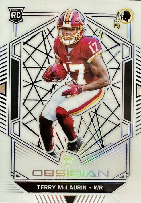 2019 Obsidian Terry McLaurin Redskins Rookie White Contra /7 #130