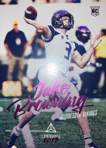 2019 Panini Luminance - Jake Browning RC