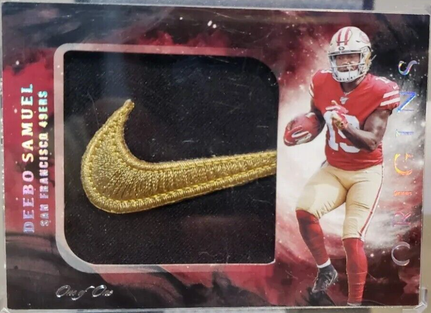 2019 Panini Origins Deebo Samuel Rookie Nike Swoosh Patch 1/1 49ers RC Rare