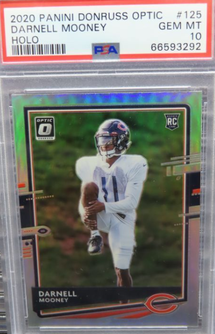 2020 Donruss Optic Darnell Mooney Holo Prizm Rookie RC