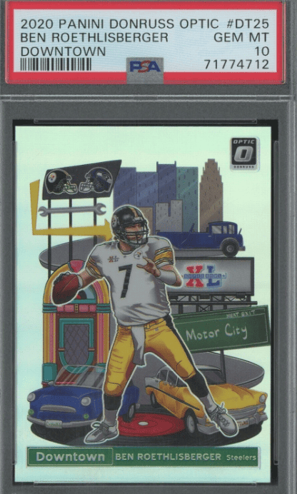 2020 Donruss Optic Downtown  Ben Roethlisberger Steelers