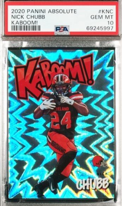 2020 Panini Absolute KABOOM! #K-NC Nick Chubb