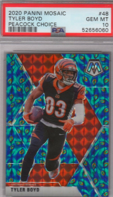 2020 Panini Mosaic Choice Peacock #48 Tyler Boyd