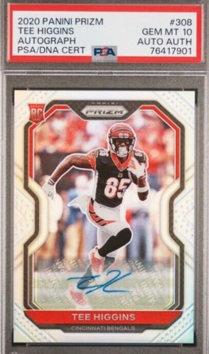 2020 Panini Prizm Tee Higgins RC Bengals