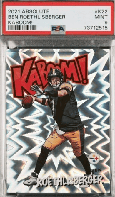 2021 Panini Absolute Football Kaboom! K22 Ben Roethlisberger