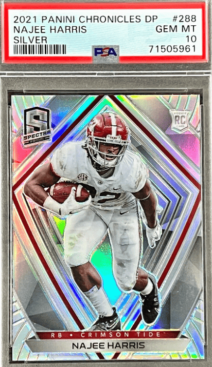 2021 Panini Najee Harris #288 (SILVER) PSA 10 GEM MINT