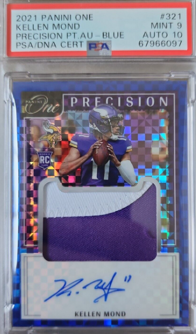 2021 Panini One Kellen Mond Precision