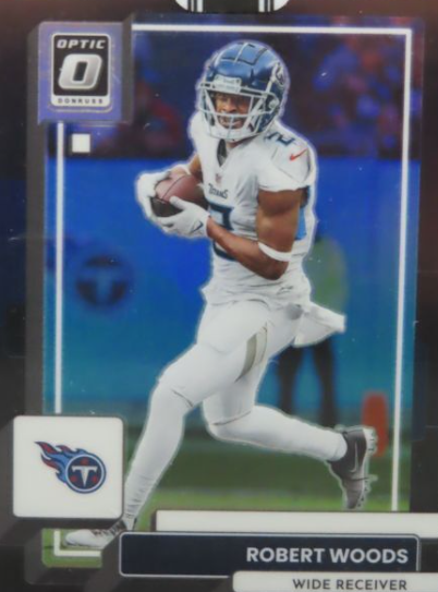 2022 Donruss Optic Robert Woods Black Prizm #1/1 Buffalo Bills