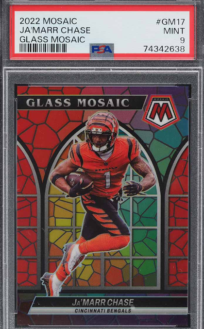 2022 Panini Mosaic Glass Ja'Marr Chase