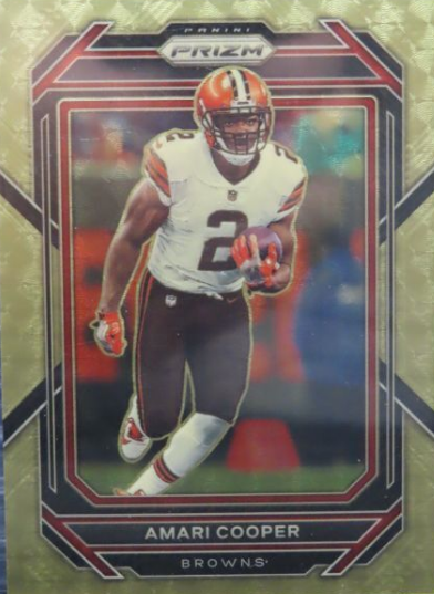 2022 Prizm Amari Cooper Gold Vinyl Prizm #1/5 Browns