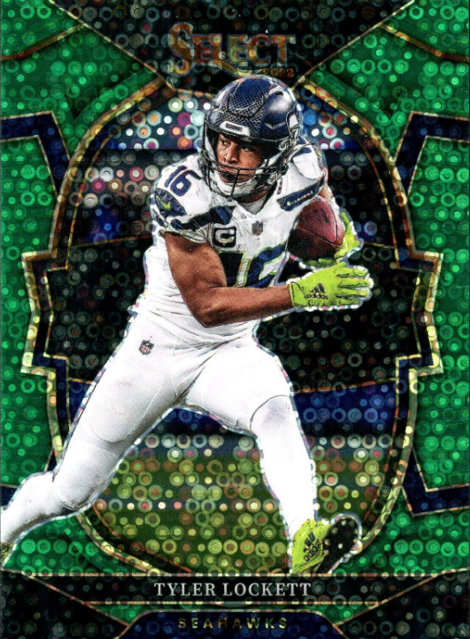 2022 Select H2 Tyler Lockett Green Disco Prizm 