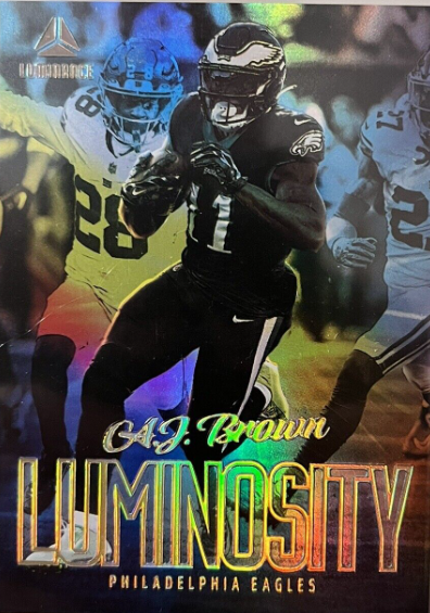 2023 Luminance A.J. Brown Luminosity #LUM-24 Eagles Case Hit