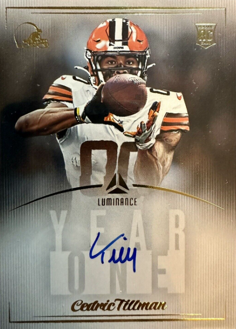 2023 Panini Luminance - CEDRIC TILLMAN - Year One Auto - RC On Card Auto BROWNS