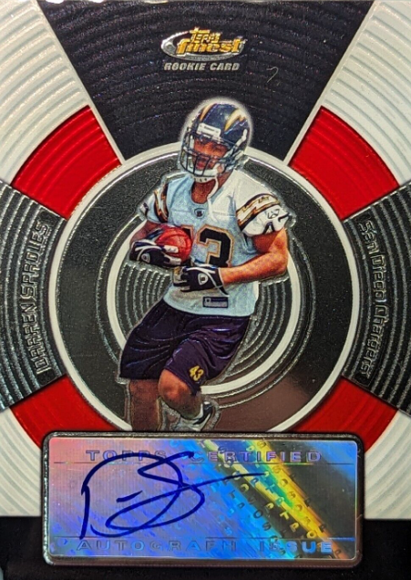 DARREN SPROLES Rookie Auto 2005 Topps Finest Moments SP RC