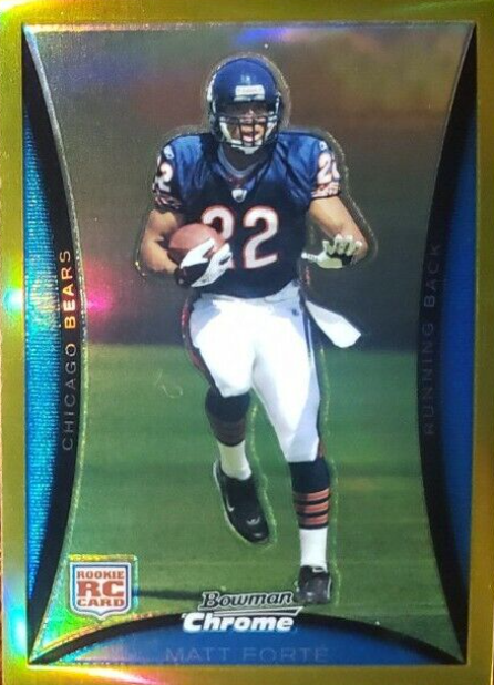 MATT FORTE 2008 Bowman Chrome GOLD Refractor