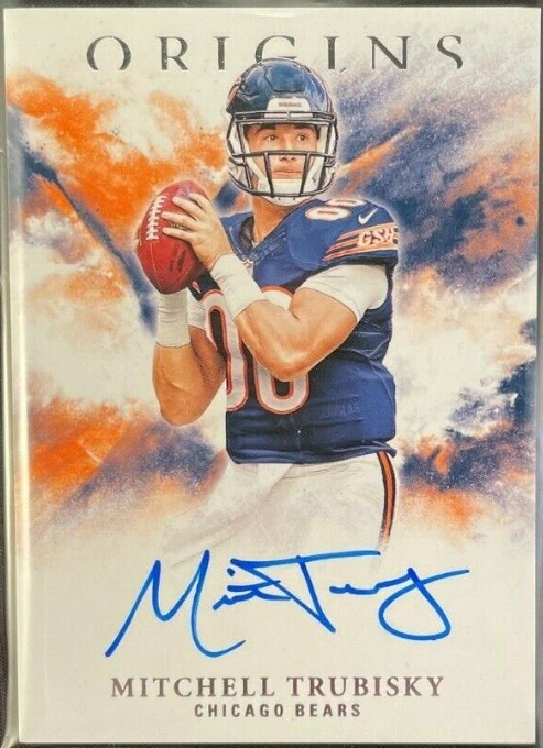 MITCHELL Mitch TRUBISKY 2017 Panini Origins Autograph RC Rookie Auto