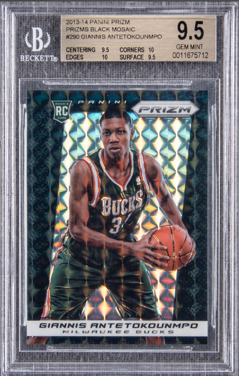 2013-14 Panini Prizm Giannis Antetokounmpo Rookie Card