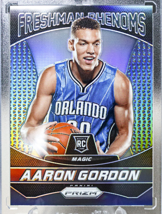 2014-15 Panini Prizm Aaron Gordon Black Freshman Phenoms Rookie