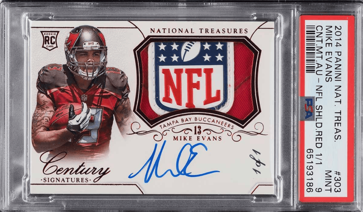 Most Valuable Mike Evans Football Cards