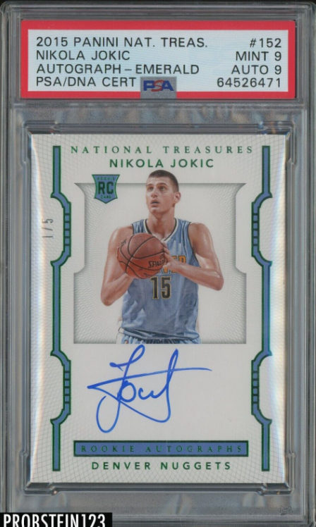 Most Valuable Nikola Jokic Basketball Cards