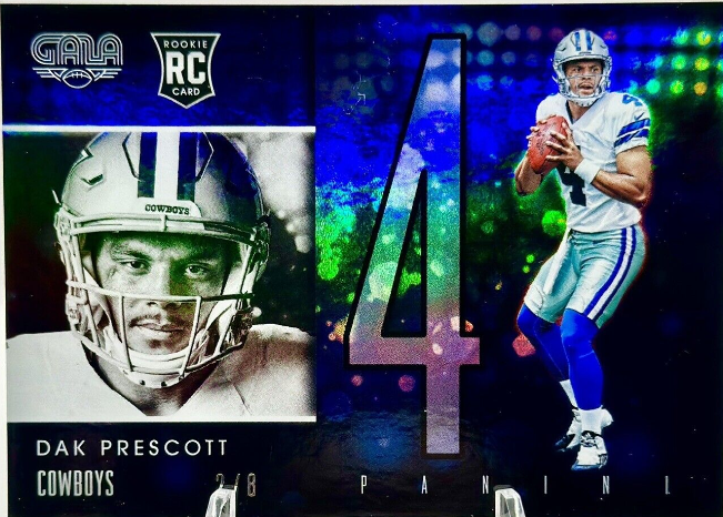 2016 Panini Gala DAK PRESCOTT Rookie RC SSP Rare Base Cowboys