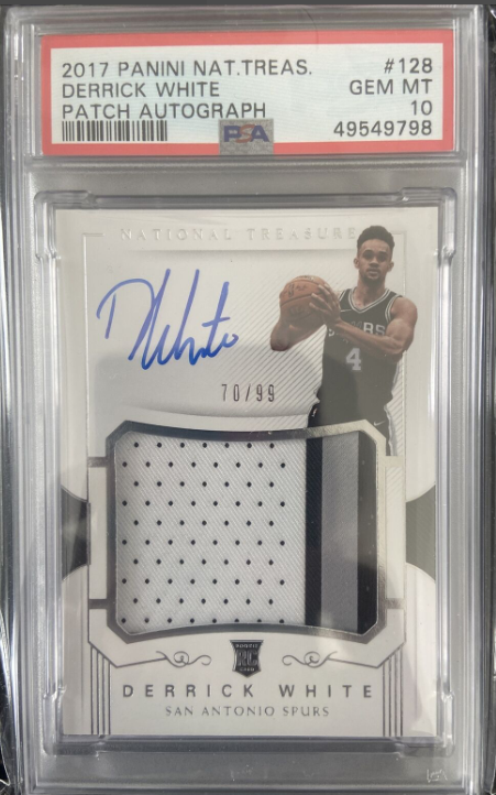 Most Valuable Derrick White Basketball Cards