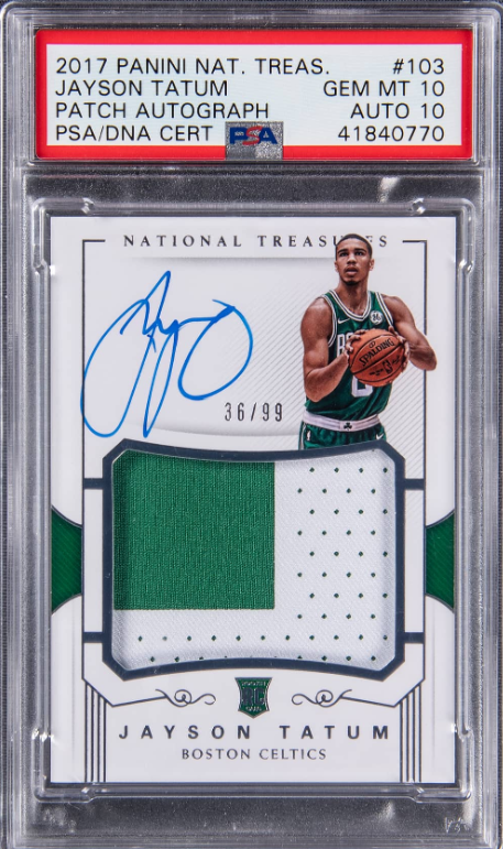 Most Valuable Jayson Tatum Basketball Cards