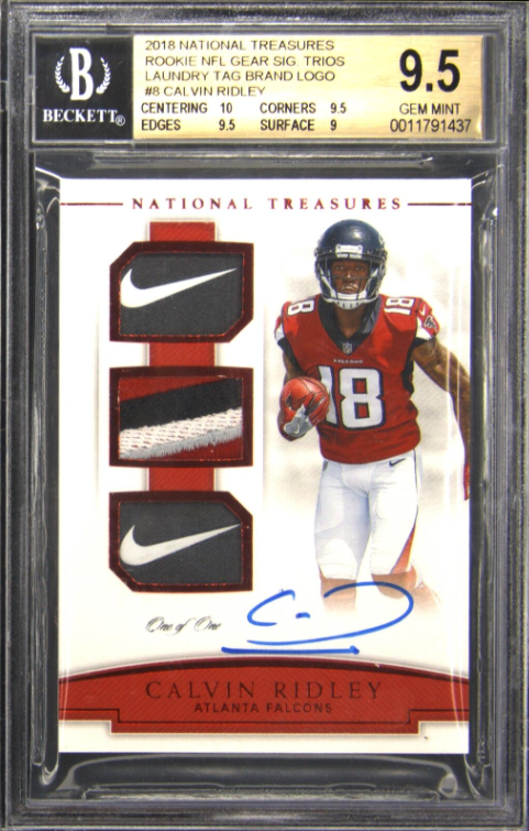 Most Valuable Calvin Ridley Football Cards