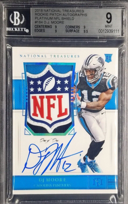 Most Valuable DJ Moore Football Cards