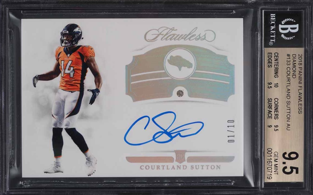 12 Most Valuable Courtland Sutton Football Cards