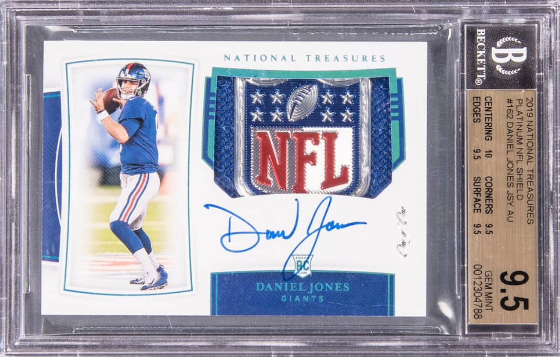 Most Valuable Daniel Jones Football Cards