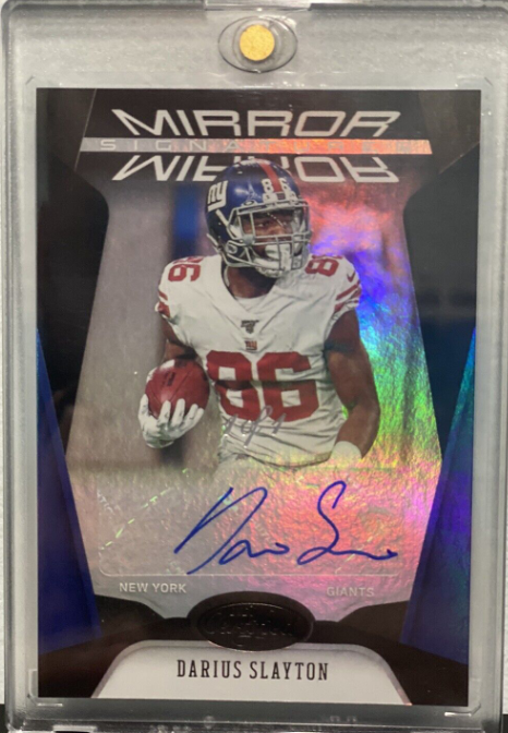 2020 Panini Certified Darius Slayton Mirror Signatures COMPLETE RAINBOW