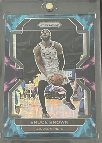 2021-22 Panini Prizm Choice Bruce Brown Nebula 1/1 #230 Brooklyn Nets