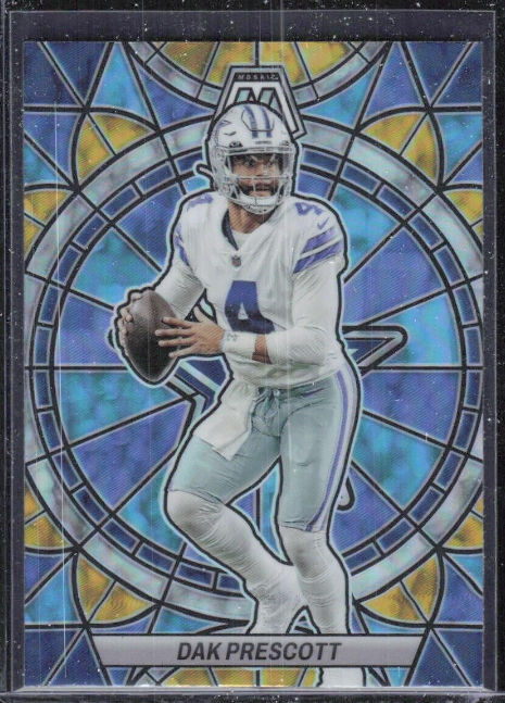 2023 Panini Mosaic Dak Prescott Stained Glass Prizm SSP Case Hit