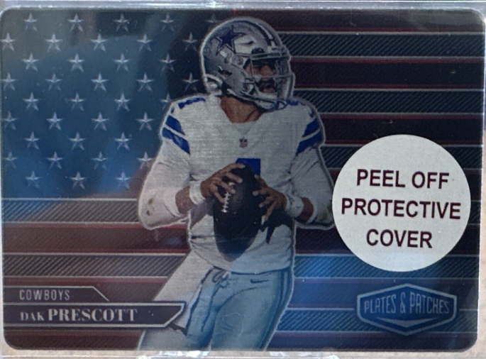 2023 Patches and Plates Dak Prescott American Metal SSP Case Hit Cowboys