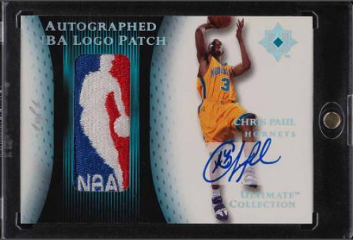 2005-06 Ultimate Collection Chris Paul 1/1 ROOKIE RC LOGOMAN PATCH AUTO