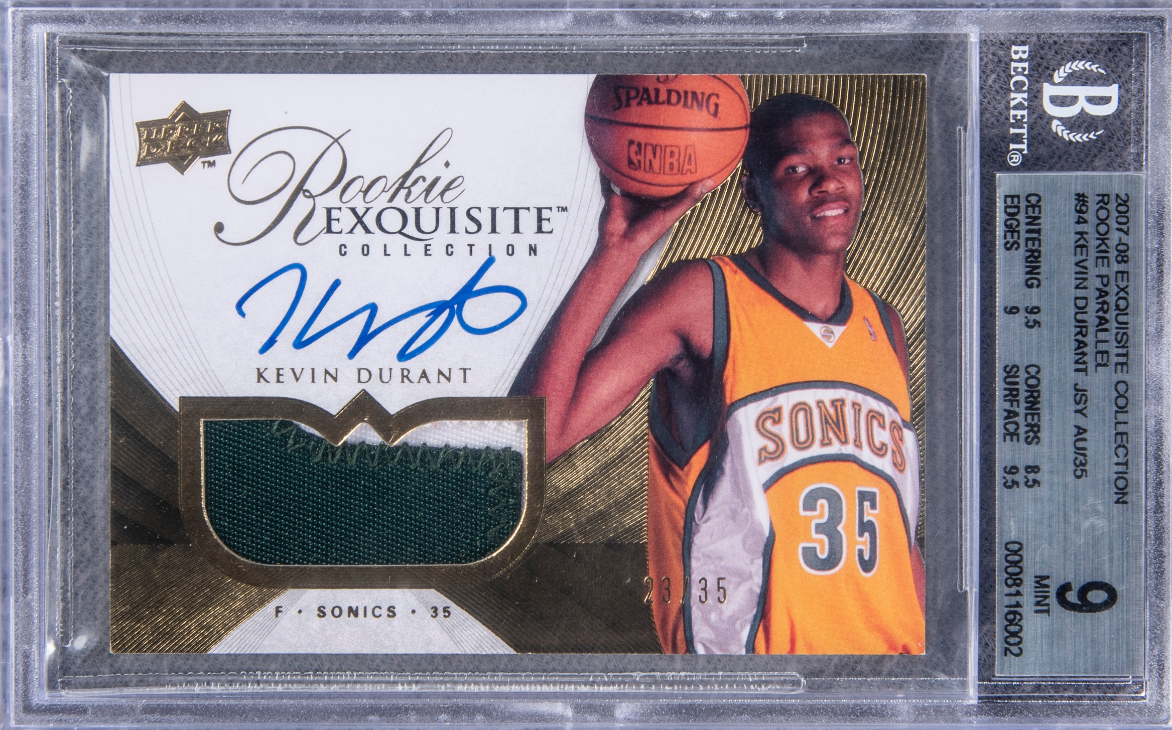 Most Valuable Kevin Durant Basketball Cards