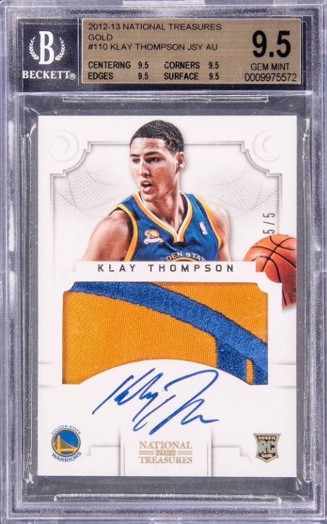 Most Valuable Klay Thompson Basketball Cards