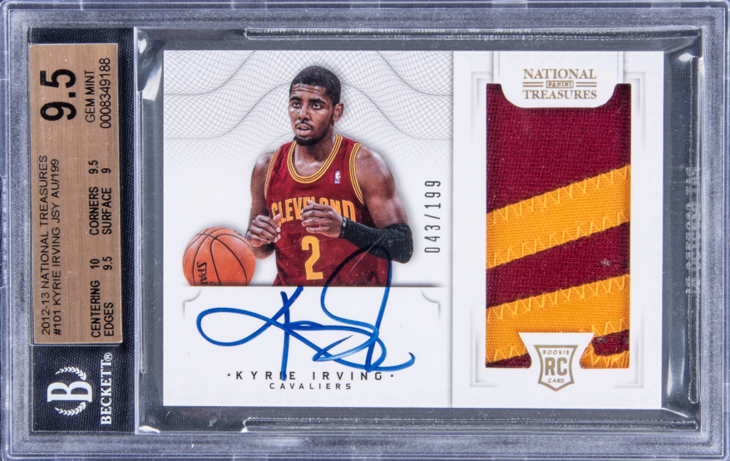 10 Most Valuable Kyrie Irving Basketball Cards