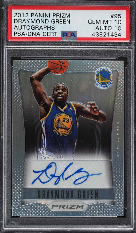 2012 Panini Prizm Draymond Green ROOKIE AUTO