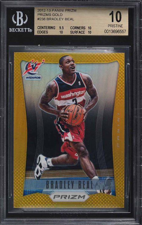 2012 Panini Prizm Gold Prizms Bradley Beal ROOKIE