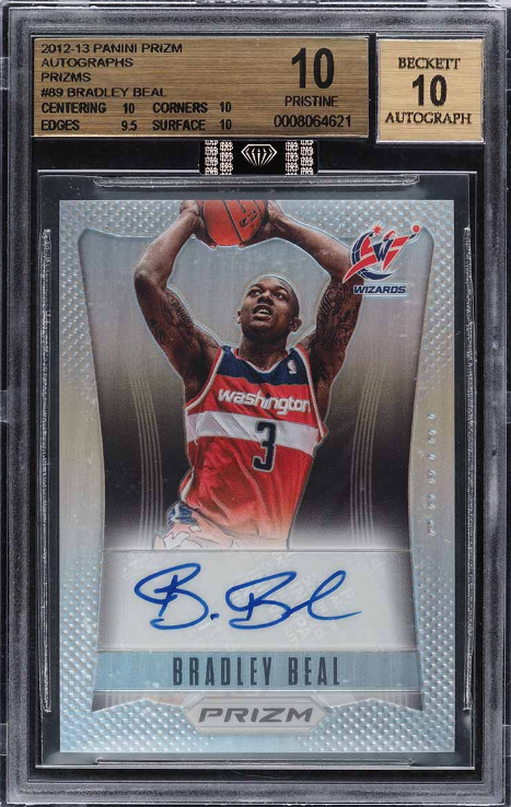 2012 Panini Prizm Silver Bradley Beal ROOKIE AUTO