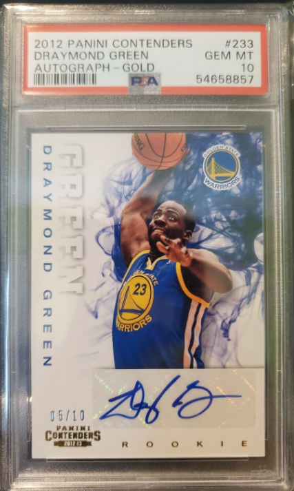 2013 Panini Contenders GOLD Draymond Green Auto RC