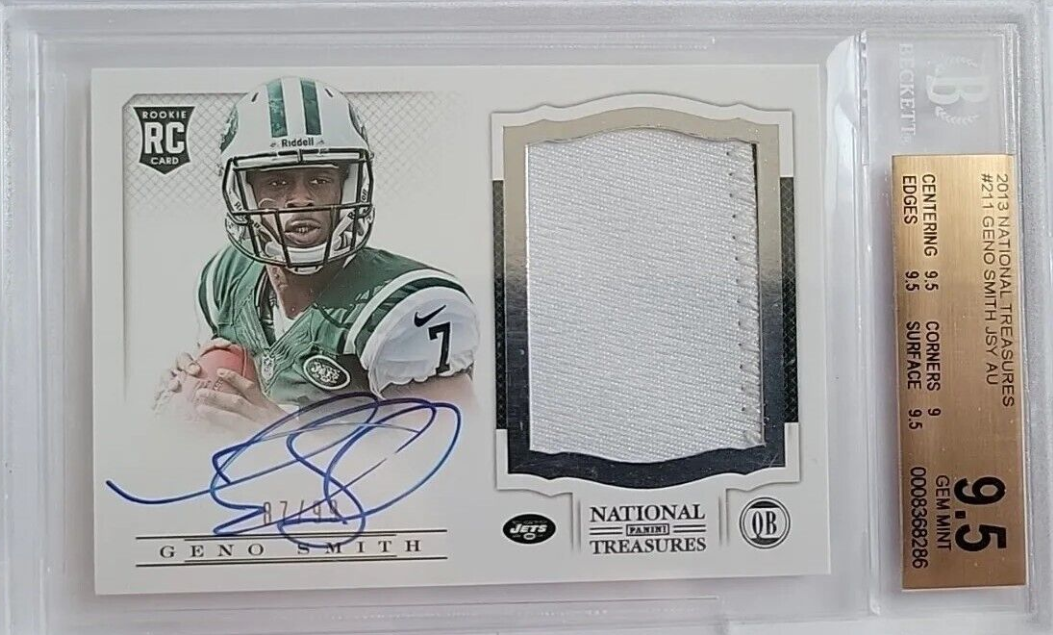 Most Valuable Geno Smith Football Cards